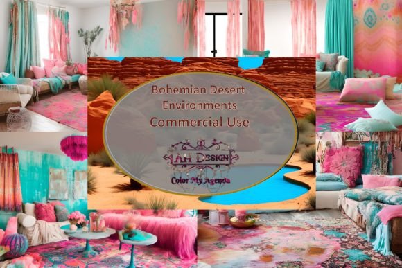 Download Bohemian Desert Environment Backdrops - Premium Resources