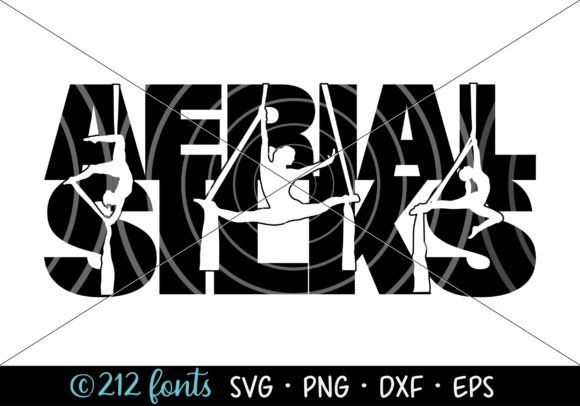Download Aerial Silks Aerialist Word Clip Art SVG - Aerial Collection