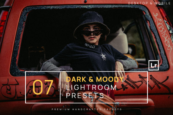 Download 7 Dark &amp; Moody Lightroom Presets +Mobile - Moody lightroom presets Collection