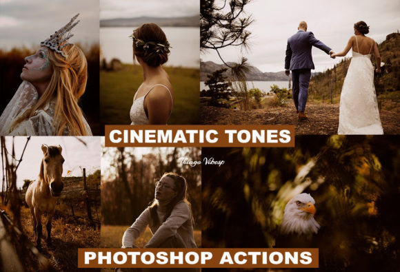 Download Cinematic Dark Tones Photoshop Actions - Cinematic Collection