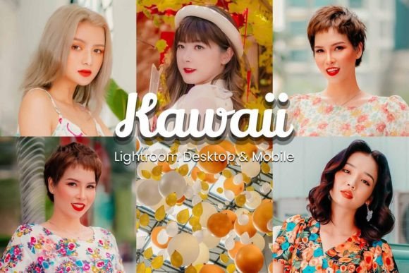 Download 40 Kawaii Lightroom Desktop Presets - Desktop presets Collection