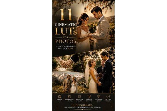 Download Cinematic LUTs for Photos and Videos - Cinematic Collection